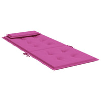 Thumbnail for Hochlehner-Auflagen 2 Stk. Rosa Oxford-Gewebe