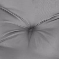 Thumbnail for Kissen Rund Grau Ø 60 x 11 cm Oxford-Gewebe