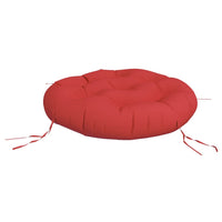 Thumbnail for Kissen Rund Rot Ø 60 x 11 cm Oxford-Gewebe