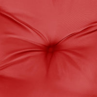 Thumbnail for Kissen Rund Rot Ø 60 x 11 cm Oxford-Gewebe