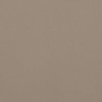 Thumbnail for Kissen Rund Taupe Ø 60 x 11 cm Oxford-Gewebe