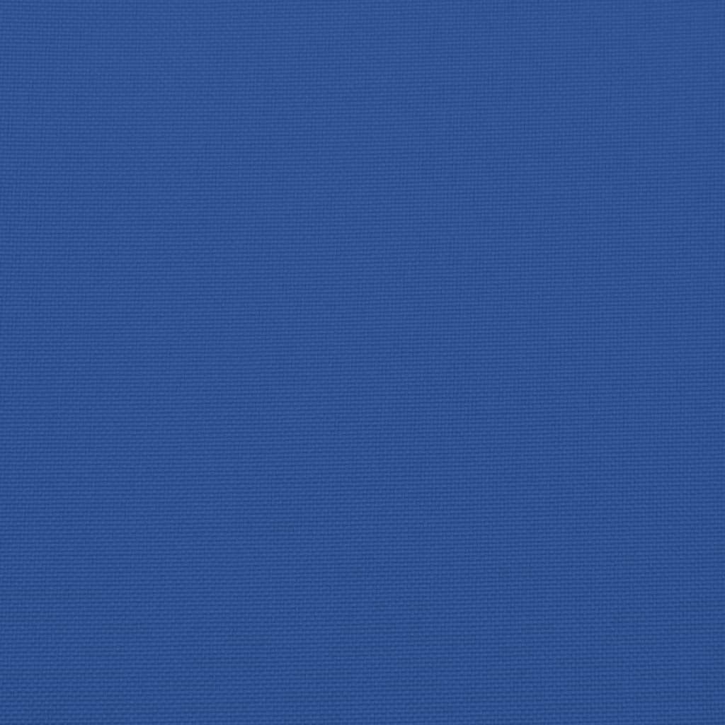 Kissen Rund Königsblau Ø 60 x11 cm Oxford-Gewebe