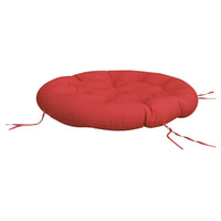 Thumbnail for Kissen Rund Rot Ø 100x11 cm Oxford-Gewebe