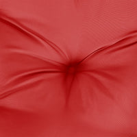 Thumbnail for Kissen Rund Rot Ø 100x11 cm Oxford-Gewebe