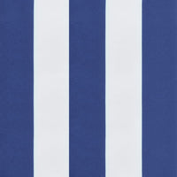 Thumbnail for Kissen Rund Blau & Weiß Gestreift Ø 100x11 cm Oxford-Gewebe
