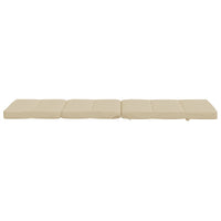 Thumbnail for Liegestuhl-Auflagen 2 Stk. Beige Oxford-Gewebe