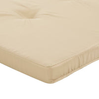 Thumbnail for Liegestuhl-Auflagen 2 Stk. Beige Oxford-Gewebe