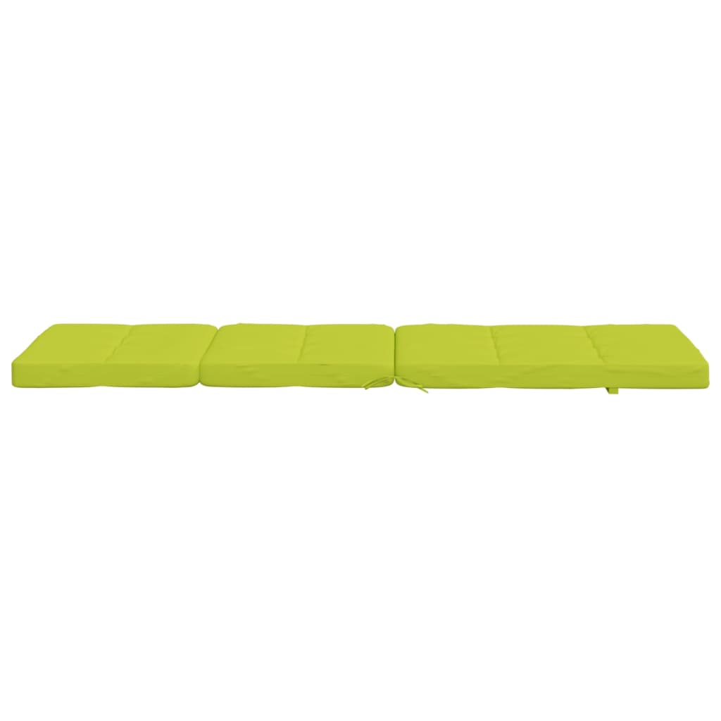 Liegestuhl-Auflagen 2 Stk. Neongrün Oxford-Gewebe