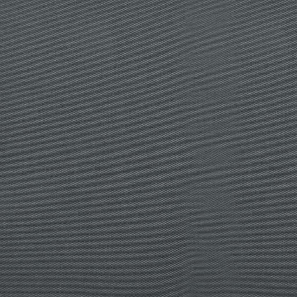 Gelenkarmmarkise Anthrazit 3x2,5 m Stoff und Aluminium