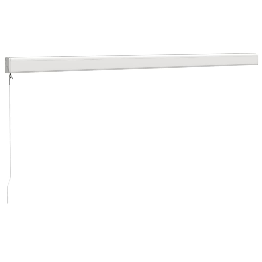 Gelenkarmmarkise Orange und Braun 4,5x3 m Stoff und Aluminium