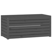 Thumbnail for 4-tlg. Gartenbox-Set Grau Massivholz Kiefer