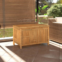 Thumbnail for Gartentruhe 90x52x55 cm Bambus