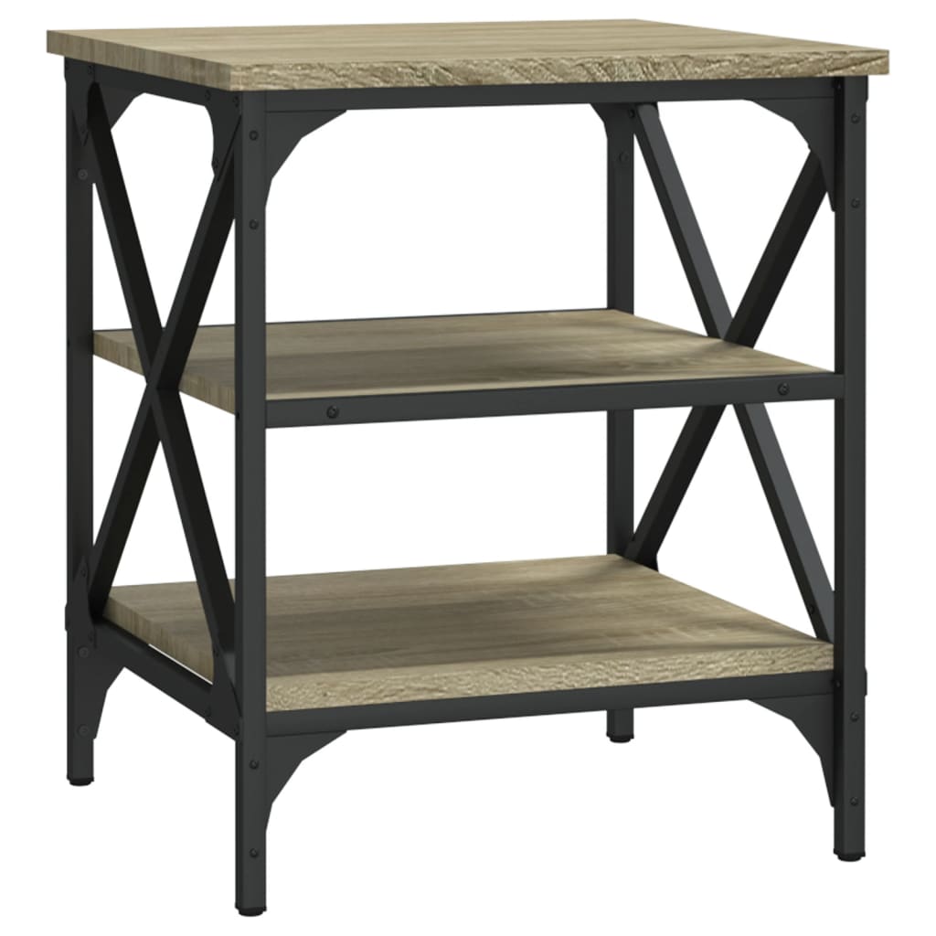 Beistelltisch Sonoma-Eiche 40x42x50 cm Holzwerkstoff