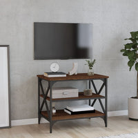 Thumbnail for TV-Schrank Braun Eichen-Optik 60x40x50 cm Holzwerkstoff