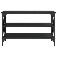 Thumbnail for TV-Schrank Schwarz 80x40x50 cm Holzwerkstoff