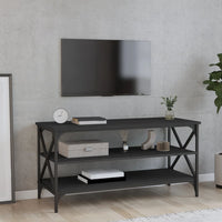 Thumbnail for TV-Schrank Schwarz 100x40x50 cm Holzwerkstoff