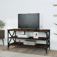 Thumbnail for TV-Schrank Räuchereiche 100x40x50 cm Holzwerkstoff