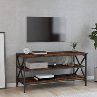 Thumbnail for TV-Schrank Räuchereiche 100x40x50 cm Holzwerkstoff