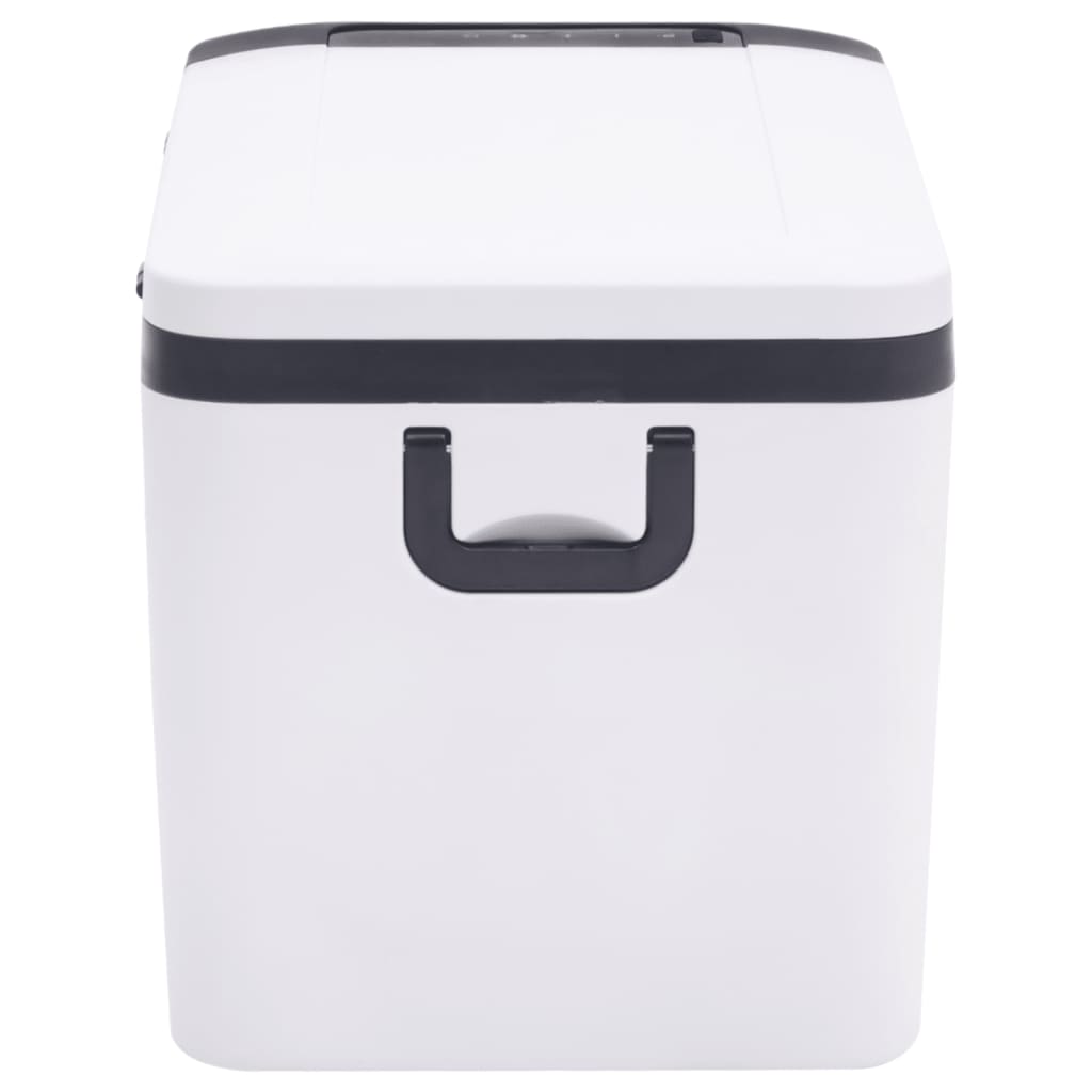 Kühlbox mit Tragegriff Schwarz/Weiß 25L PP & PE