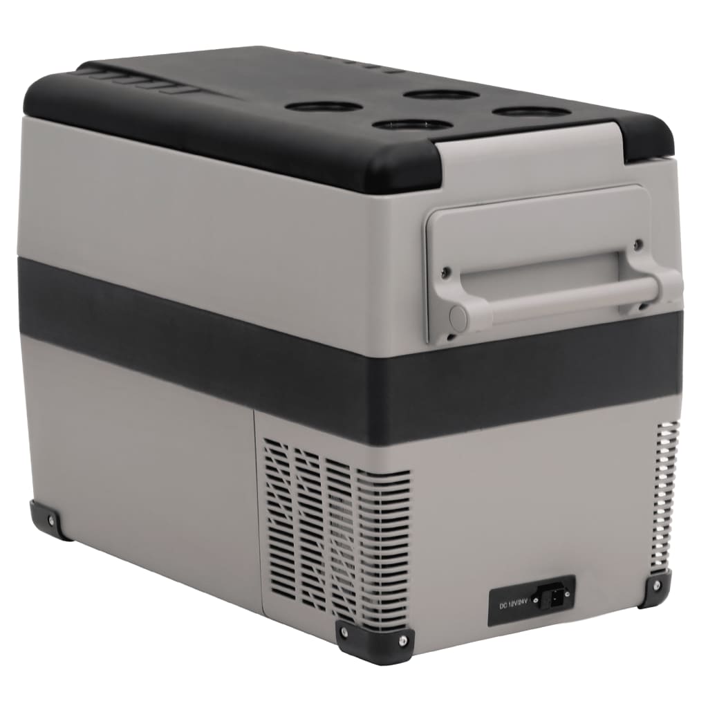 Kühlbox mit Tragegriff Grau 45L PP & PE