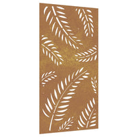 Thumbnail for Garten-Wanddeko 105x155 cm Cortenstahl Blatt-Design