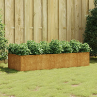 Thumbnail for Hochbeet 200x80x40 cm Cortenstahl