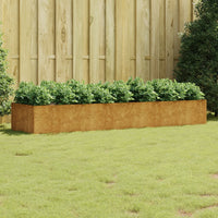 Thumbnail for Hochbeet 280x80x40 cm Cortenstahl