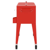 Thumbnail for Kühlwagen mit Rollen Rot 92x43x89 cm