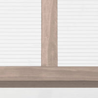 Thumbnail for Gewächshaus Grau 110x58,5x39 cm Tannenholz