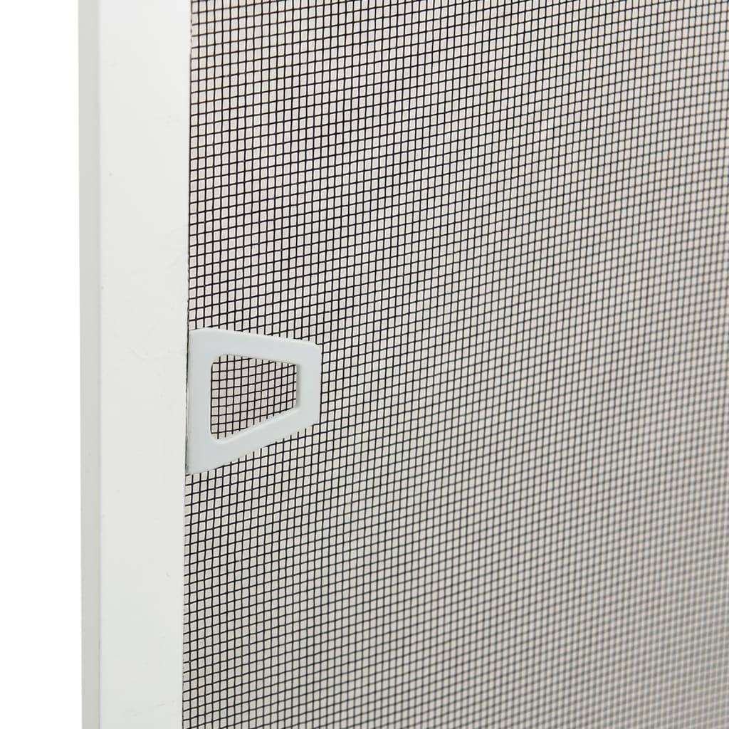 Insektenschutz für Fenster Weiß 80x100 cm