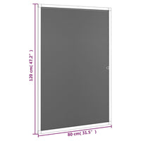 Thumbnail for Insektenschutz für Fenster Braun 80x120 cm