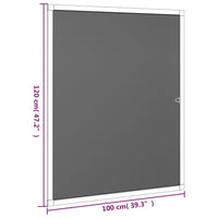 Thumbnail for Insektenschutz für Fenster Anthrazit 100x120 cm