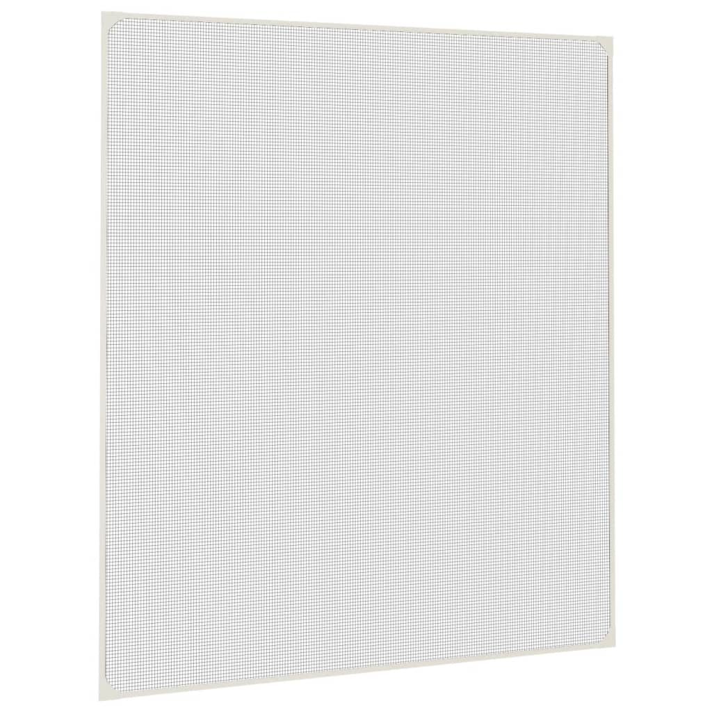 Magnet-Insektenschutz für Fenster Weiß 120x140 cm
