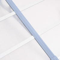Thumbnail for Türvordach Grau und Transparent 122x90 cm Polycarbonat