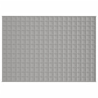 Thumbnail for Gewichtsdecke Grau 137x200 cm 10 kg Stoff