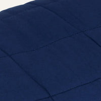 Thumbnail for Gewichtsdecke Blau 200x220 cm 9 kg Stoff