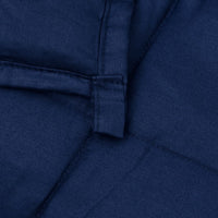 Thumbnail for Gewichtsdecke Blau 200x220 cm 9 kg Stoff