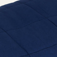 Thumbnail for Gewichtsdecke Blau 200x230 cm 9 kg Stoff