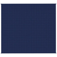 Thumbnail for Gewichtsdecke Blau 200x220 cm 13 kg Stoff