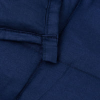 Thumbnail for Gewichtsdecke Blau 200x220 cm 13 kg Stoff
