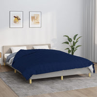 Thumbnail for Gewichtsdecke Blau 200x220 cm 13 kg Stoff