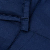 Thumbnail for Gewichtsdecke Blau 200x230 cm 13 kg Stoff