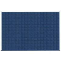 Thumbnail for Gewichtsdecke Blau 135x200 cm 10 kg Stoff
