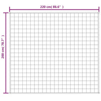 Thumbnail for Gewichtsdecke Blau 200x220 cm 13 kg Stoff