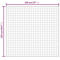 Thumbnail for Gewichtsdecke Blau 220x240 cm 11 kg Stoff