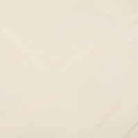 Thumbnail for Gewichtsdecke Hellcreme 122x183 cm 9 kg Stoff
