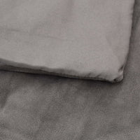 Thumbnail for Gewichtsdecke mit Bezug Grau 122x183 cm 9 kg Stoff