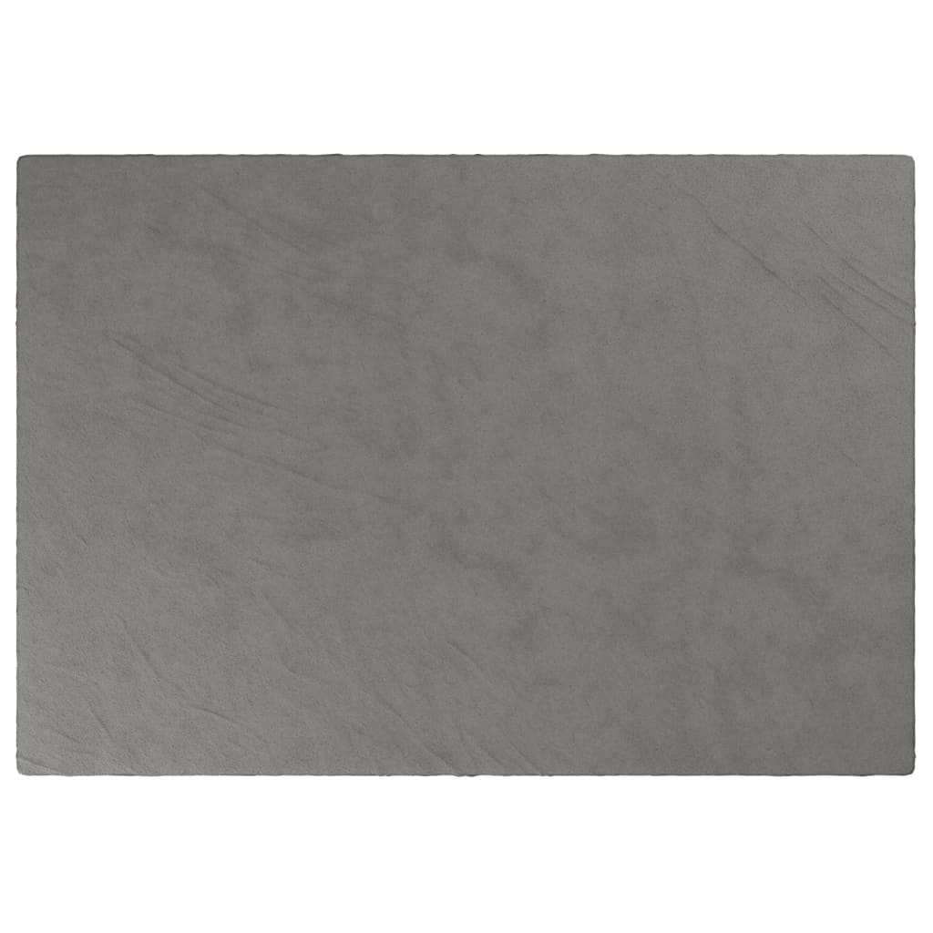 Gewichtsdecke mit Bezug Grau 140x200 cm 6 kg Stoff