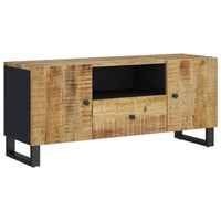 Thumbnail for TV-Schrank 105x33,5x46 cm Massivholz Mango & Holzwerkstoff