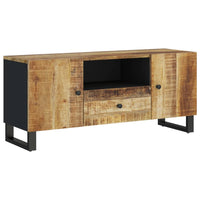 Thumbnail for TV-Schrank 105x33,5x46 cm Massivholz Mango & Holzwerkstoff